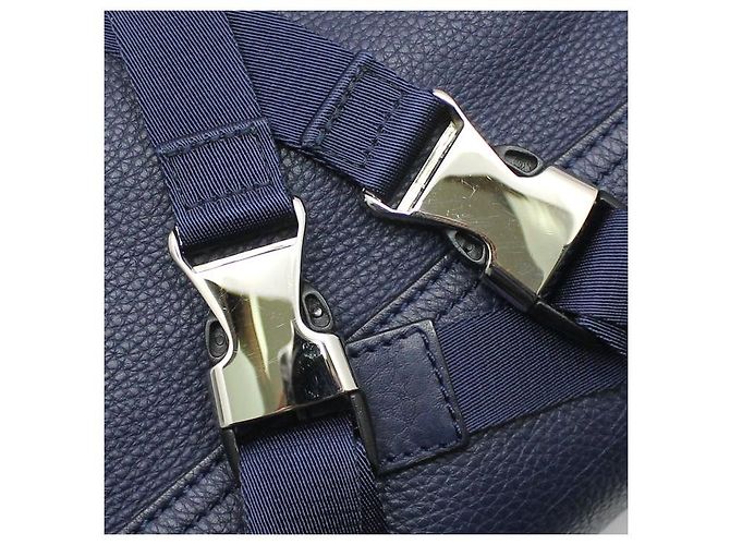 Givenchy Navy Calf Leather Pandora Backpack Blue - view 8