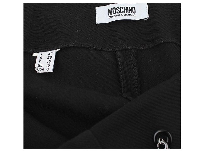 Moschino Schwarze Perlenhose - Ansicht 3