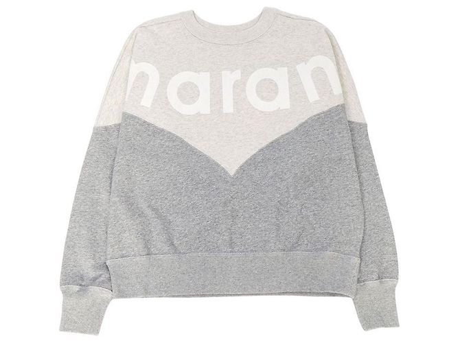 Isabel Marant Fleece-Sweatshirt für Damen ECGY Silber - Ansicht 2