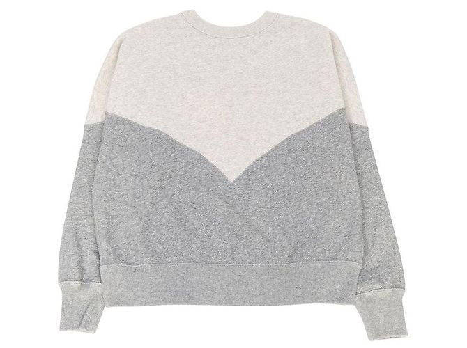 Isabel Marant Fleece-Sweatshirt für Damen ECGY Silber - Ansicht 3