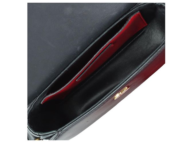 Valentino Superbee Crossbody Small con Logo Oro Nero - vista 7