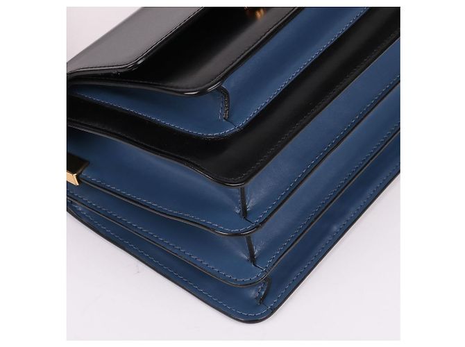 Marni Schultertasche Trunk Schwarz, Größe Medium - Ansicht 10