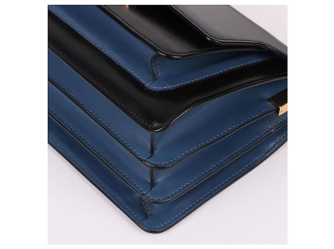 Marni Schultertasche Trunk Schwarz, Größe Medium - Ansicht 11