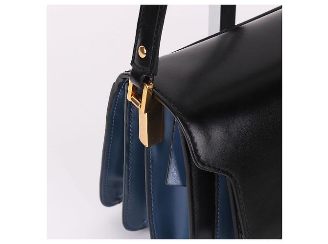 Marni Schultertasche Trunk Schwarz, Größe Medium - Ansicht 8