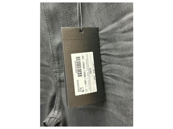 Saint Laurent Jeans skinny de denim negro usados - vista 8