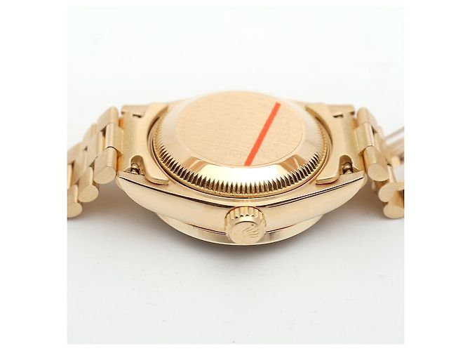 Rolex Reloj Datejust para mujer en oro con bisel engastado Dorado - vista 13