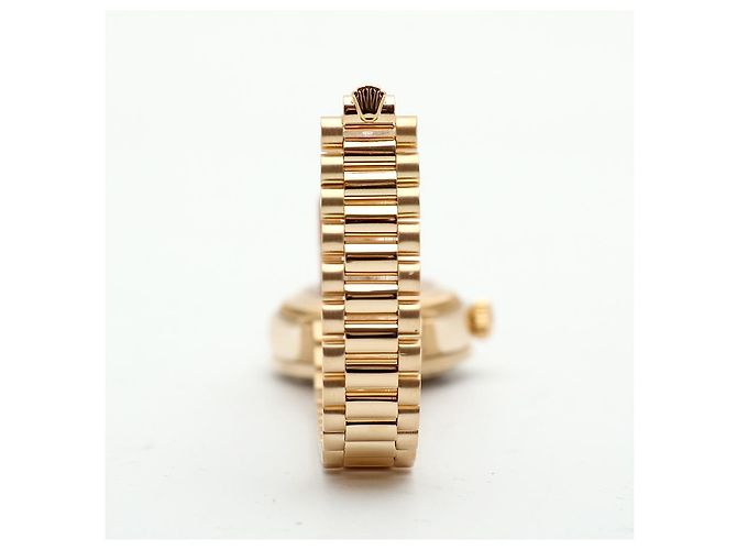 Rolex Reloj Datejust para mujer en oro con bisel engastado Dorado - vista 17
