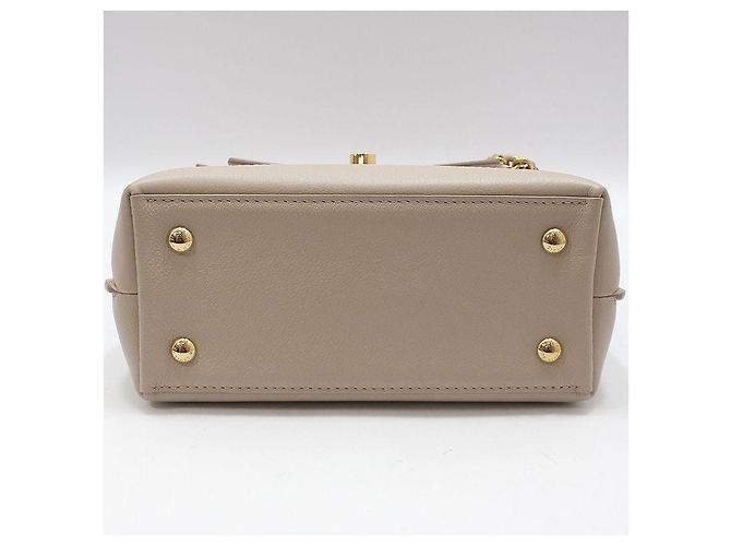 Louis Vuitton Mini bolso de hombro Lockme Ever gris Castaño - vista 5