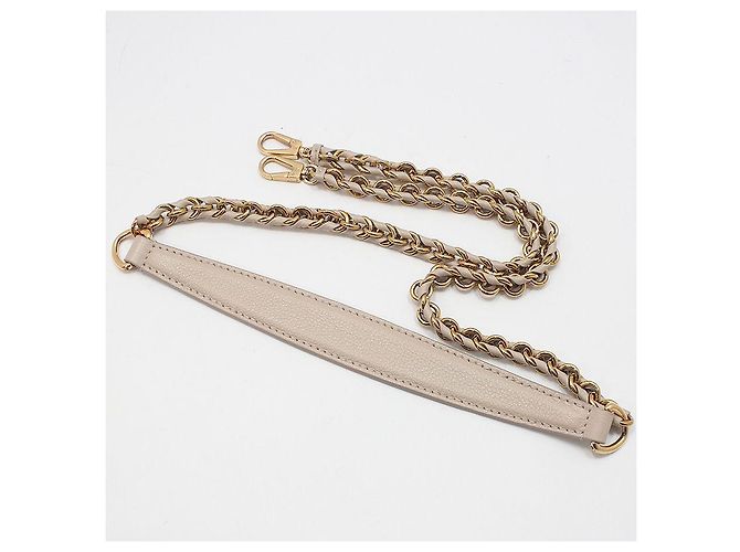 Louis Vuitton Mini bolso de hombro Lockme Ever gris Castaño - vista 7