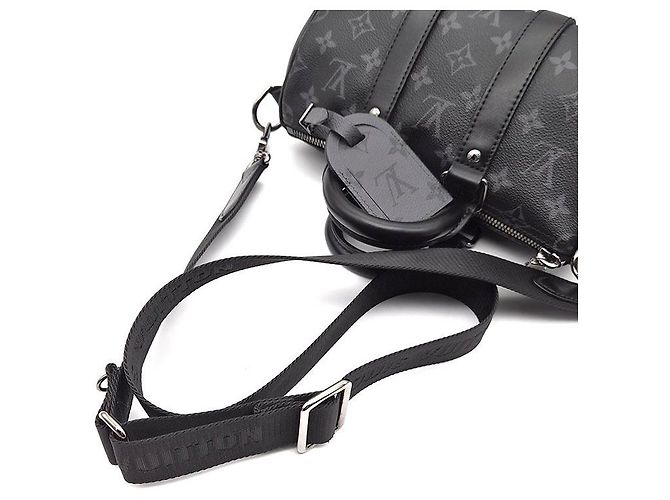 Louis Vuitton Tracolla Eclipse Keepall - vista 5
