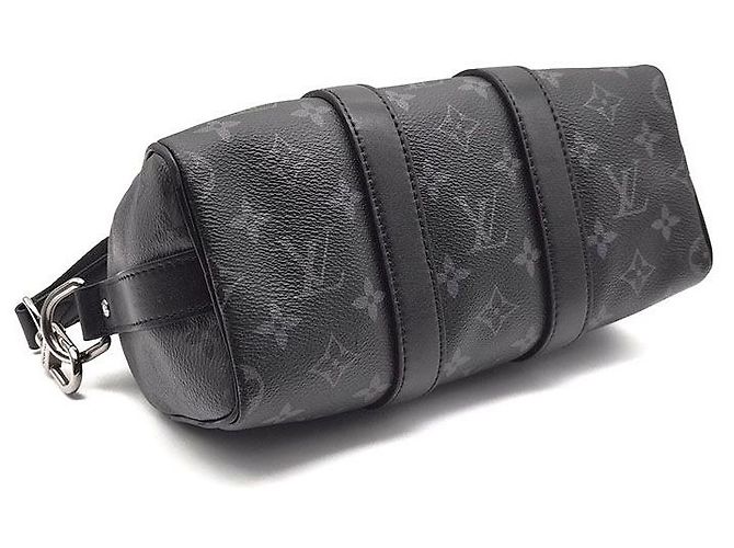 Louis Vuitton Tracolla Eclipse Keepall - vista 7