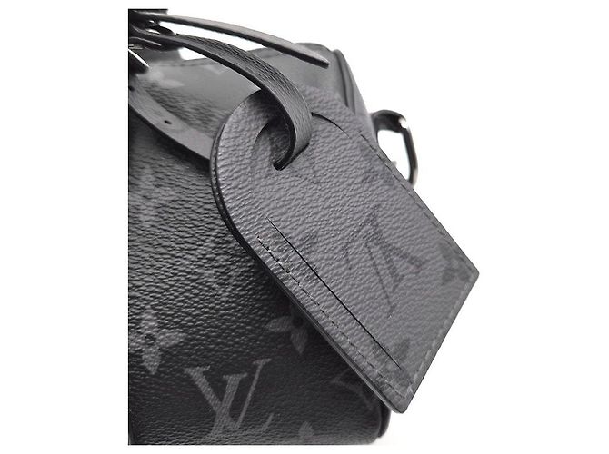 Louis Vuitton Tracolla Eclipse Keepall - vista 8
