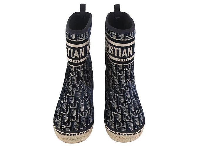Dior Botines Shemoa Granville Oblique Deep Blue Azul - vista 2