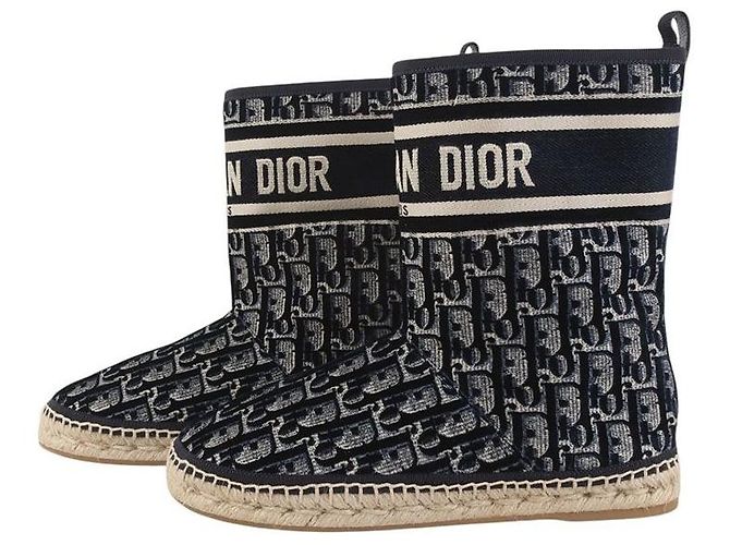 Dior Botines Shemoa Granville Oblique Deep Blue Azul - vista 5