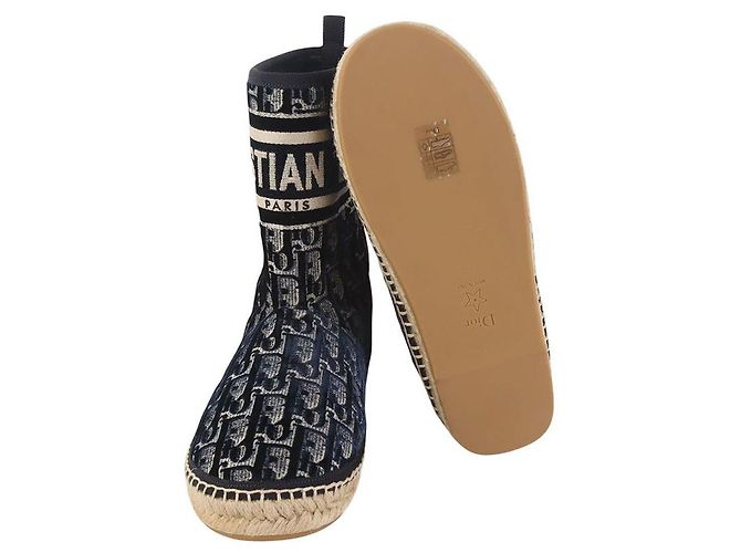 Dior Botines Shemoa Granville Oblique Deep Blue Azul - vista 7