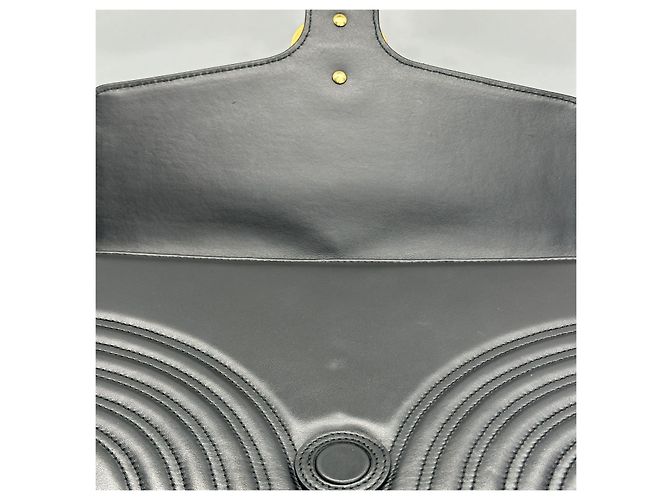 Gucci Clutch Marmont Matelassé con Patta Multicolore - vista 11