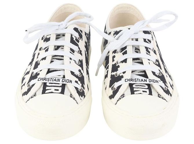 Dior Baskets Work et Houndstooth Taille Multicolore - vue 2
