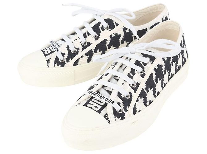 Dior Baskets Work et Houndstooth Taille Multicolore - vue 3
