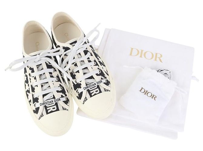 Dior Baskets Work et Houndstooth Taille Multicolore - vue 8