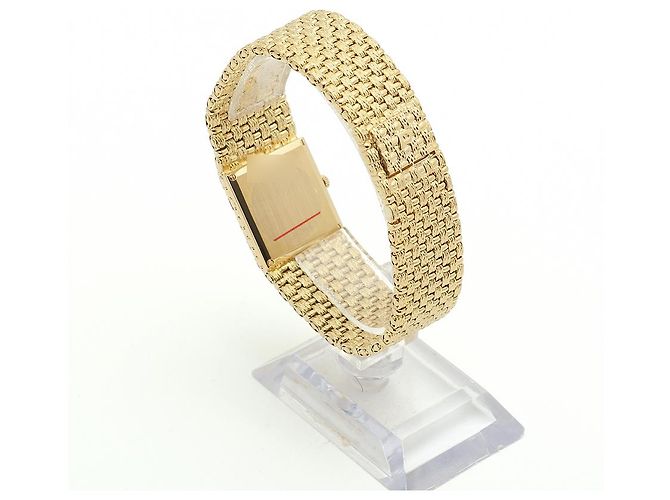Piaget Orologio al quarzo da uomo in oro con quadrante in opale e cornice di diamanti Giallo - vista 5