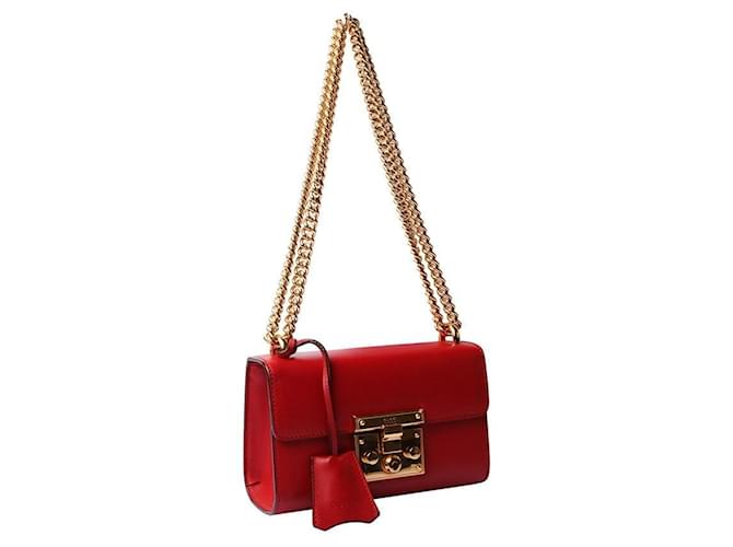 Gucci Piccola borsa a tracolla Paddock Rosso - vista 2
