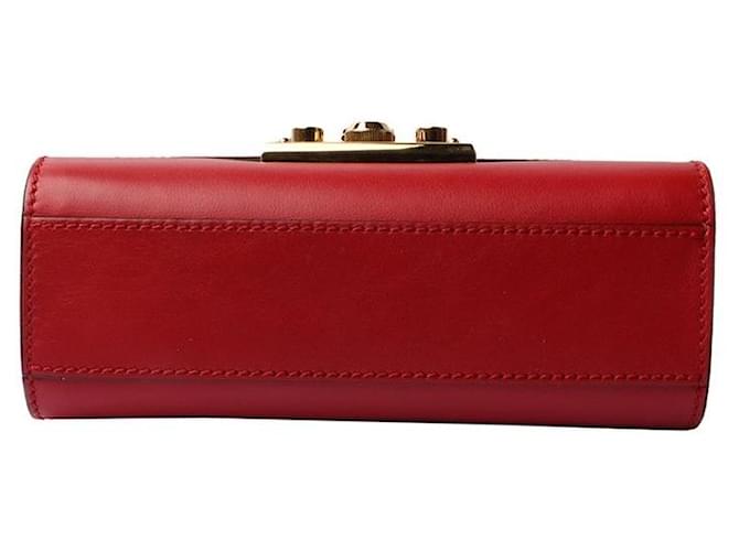 Gucci Piccola borsa a tracolla Paddock Rosso - vista 5