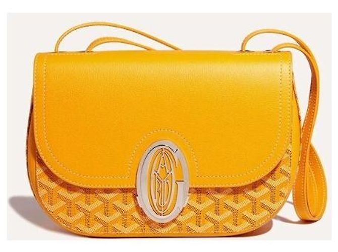 233 Goyard Bolsa feminina amarela - vista 4