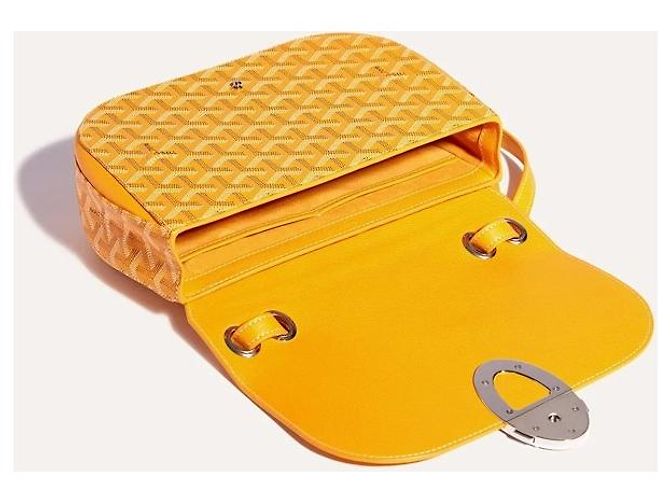 233 Goyard Bolsa feminina amarela - vista 5