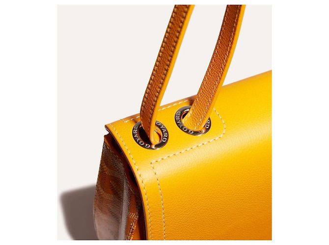 233 Goyard Bolsa feminina amarela - vista 6