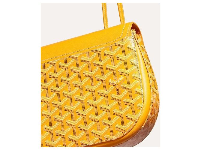 233 Goyard Bolsa feminina amarela - vista 7