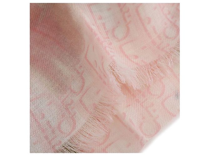 Dior Sciarpa quadrata con motivo rosa dipinta - vista 7