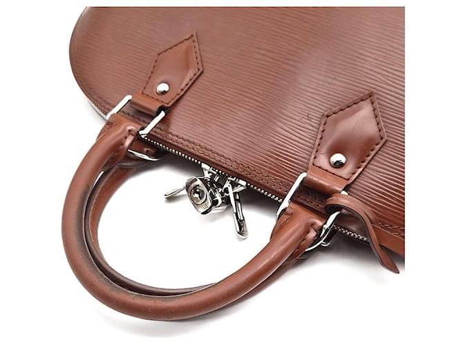 Louis Vuitton Epi Alma PM Marrone - vista 5