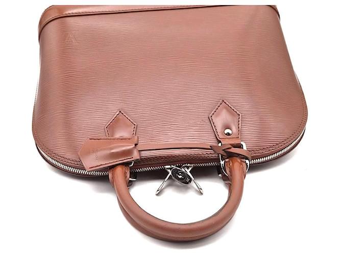 Louis Vuitton Epi Alma PM Marrone - vista 6