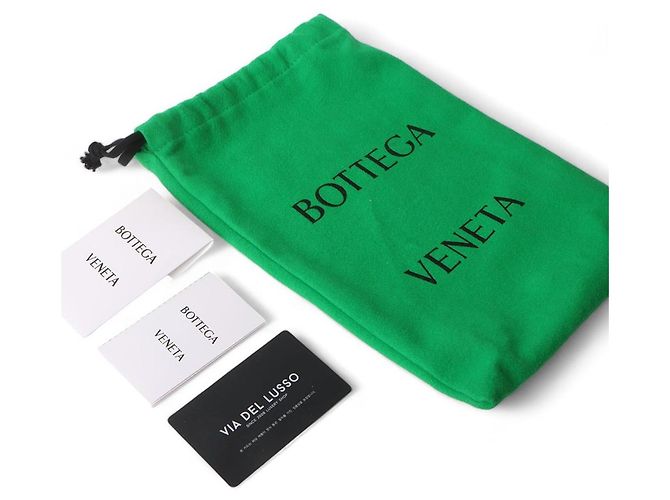 Bottega Veneta Borsa Intrecciato Mini Candy Cassette Marrone - vista 8