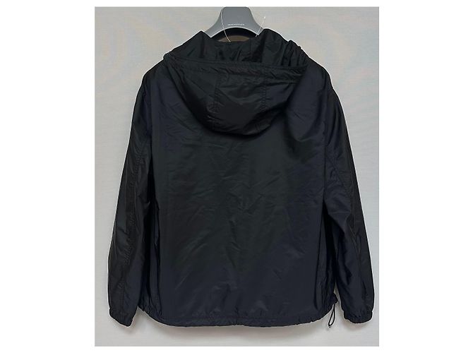 Prada Re-Nylon Anorak-Jacke Braun - Ansicht 6