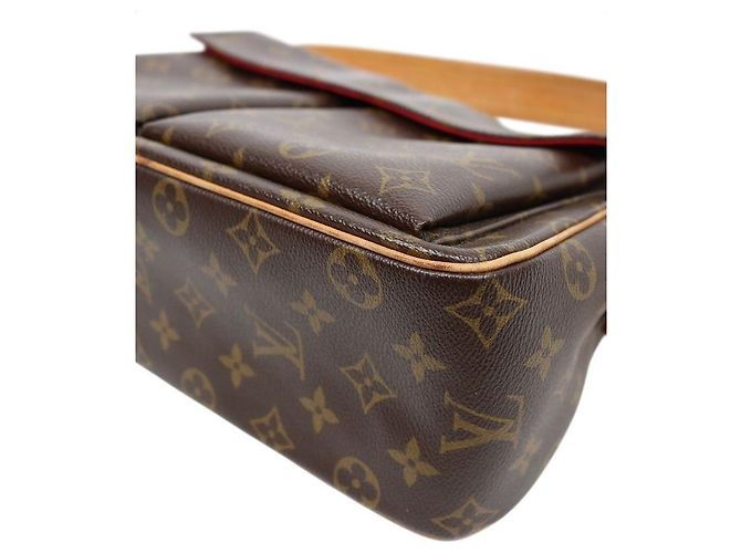 Louis Vuitton Borsa a Spalla Monogram Vivienne GM Marrone - vista 6