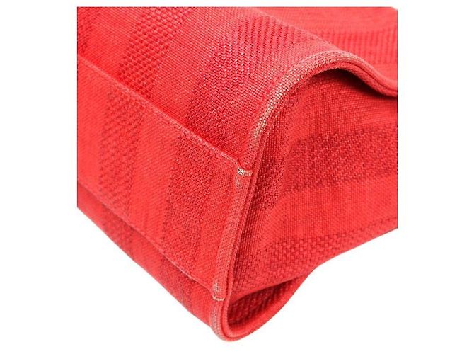 Chanel Rote Deauville Tasche - Ansicht 11