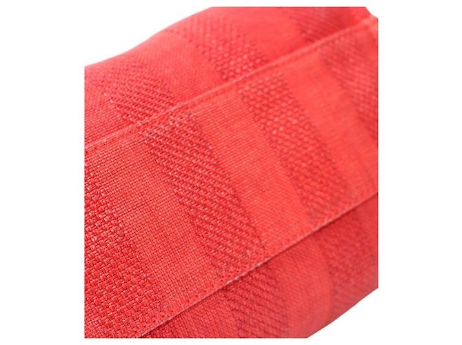 Chanel Rote Deauville Tasche - Ansicht 7