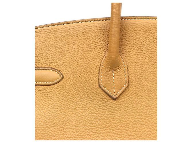 Hermès Beige Birkin Square Shoulder Bag Brown - view 12