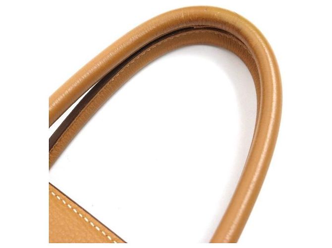 Hermès Beige Birkin Square Shoulder Bag Brown - view 13