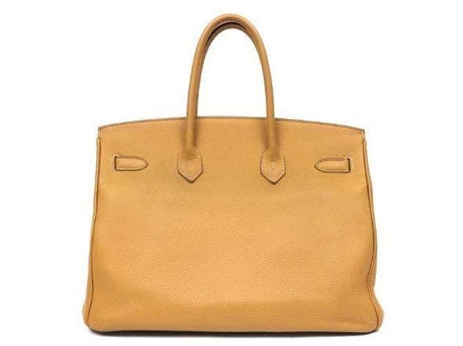 Hermès Beige Birkin Square Shoulder Bag Brown - view 3