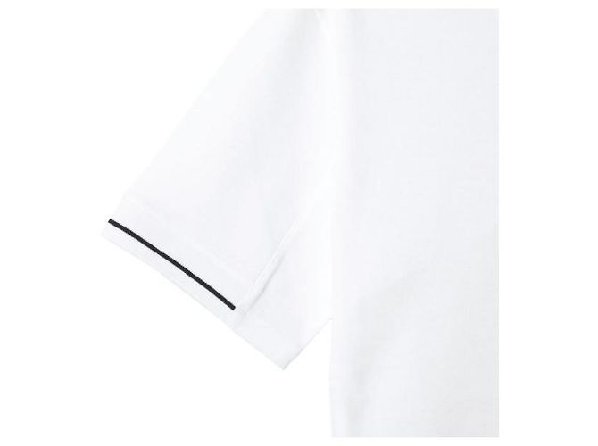 Moncler Poloshirt aus Baumwolle mit Logo-Patch - Ansicht 6