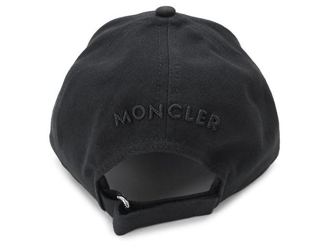 Moncler Cappellino da baseball in gabardine di cotone - vista 5