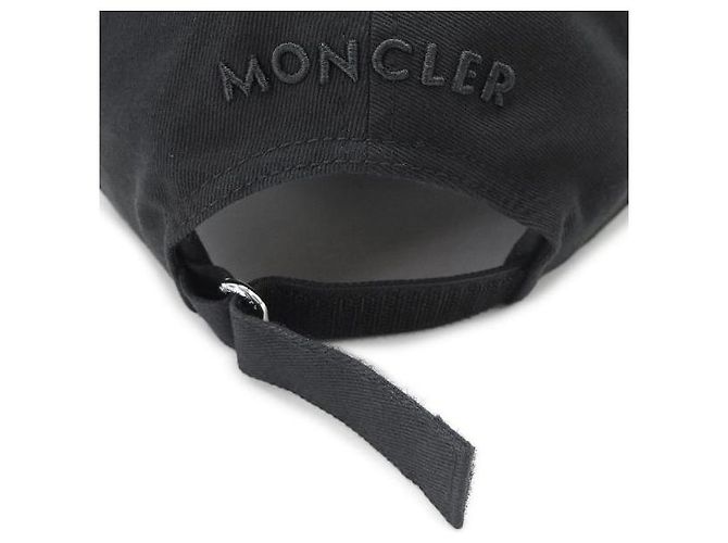 Moncler Cappellino da baseball in gabardine di cotone - vista 8