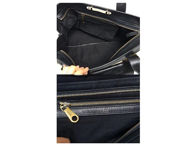 Chloé Leather Big Tote Bag - view 10