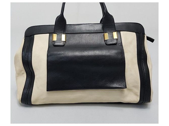 Chloé Leather Big Tote Bag - view 5