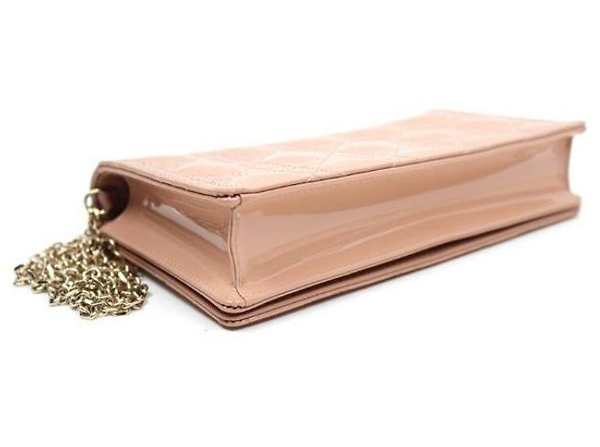 Dior Borsa a tracolla Lady WOC in vernice rosa - vista 5