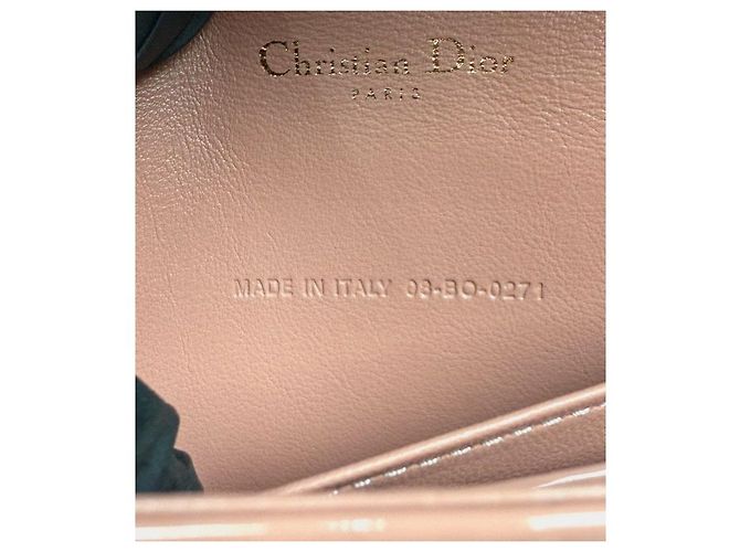 Dior Borsa a tracolla Lady WOC in vernice rosa - vista 7