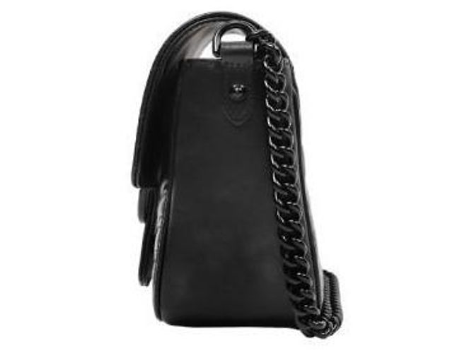 Gucci Borsa a Spalla Black Marmont Nero - vista 2