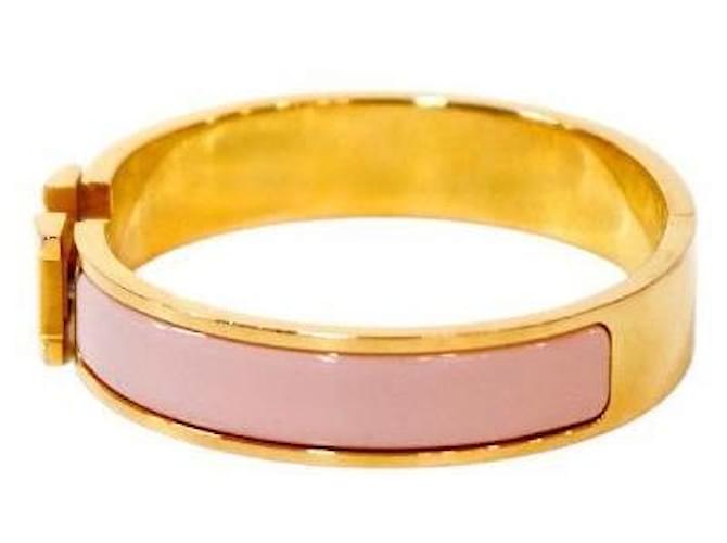 Hermès Bracciale Click Rosa - vista 2